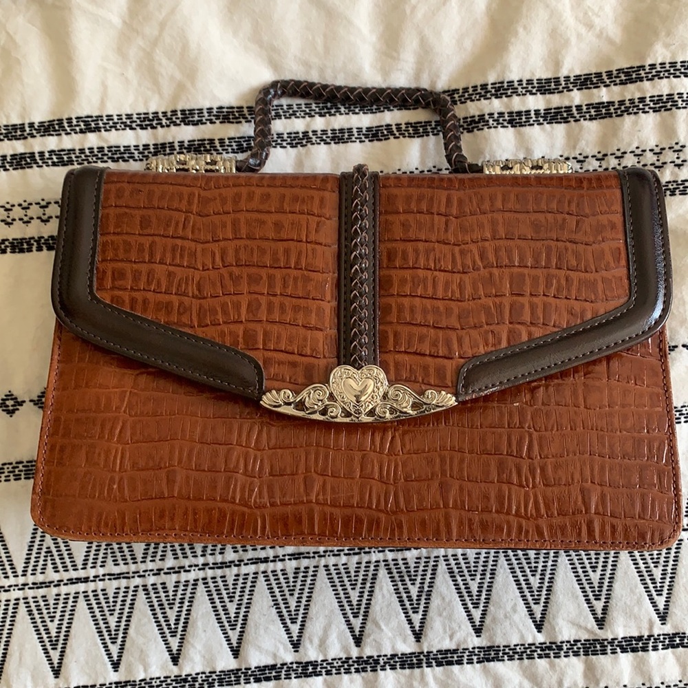 Lizard purse antique